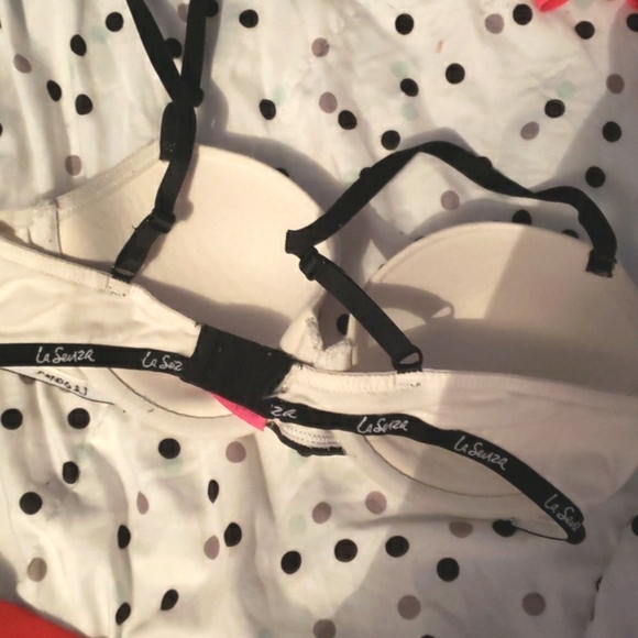 la senza REMIX white with black band bra - Picture 2 of 5